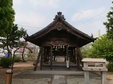 八劔社(中島新町八劔社)の本殿・本堂