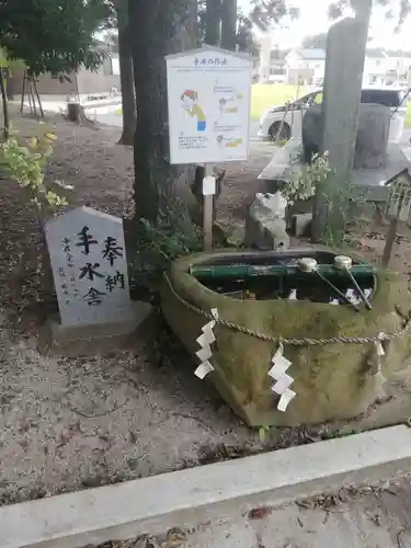 八雲神社の手水