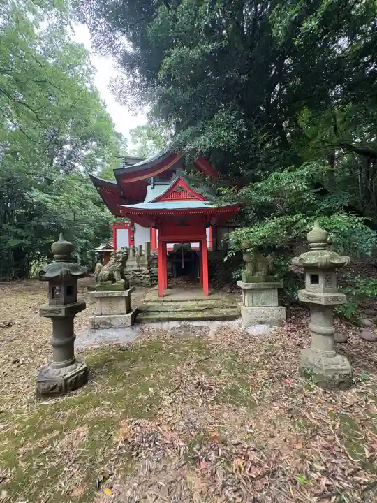 大學稲荷神社の本殿・本堂
