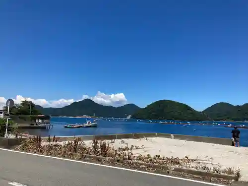 鮑玉白珠比咩命神社の景色