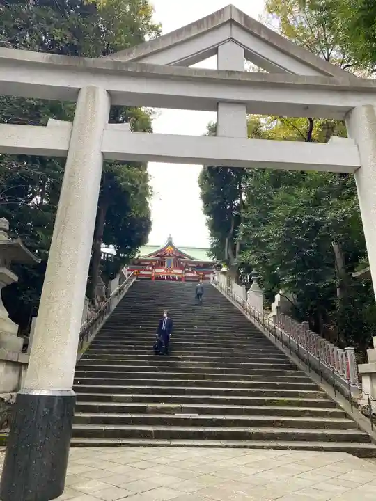 日枝神社の鳥居