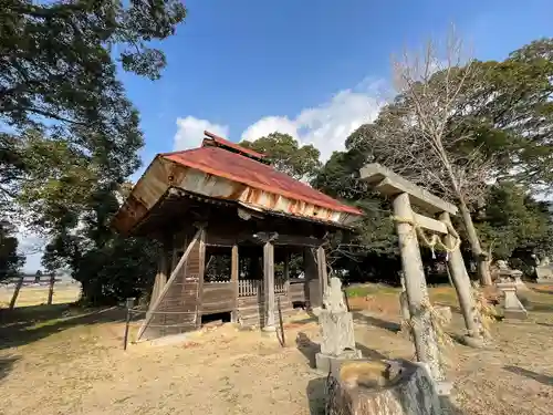 福江八幡宮の鳥居