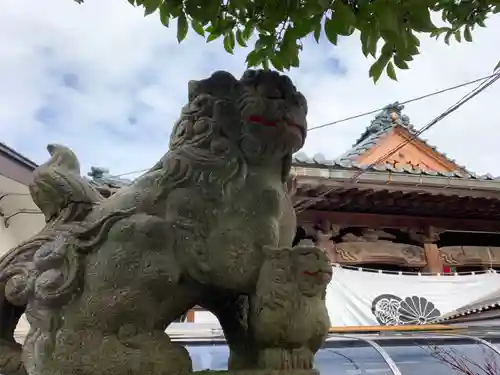 總社 和田八幡宮の狛犬