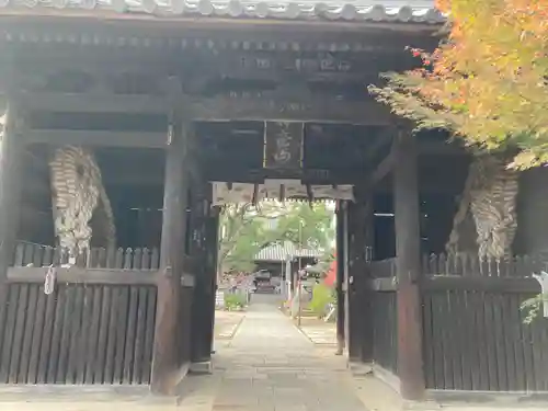 一宮寺の山門