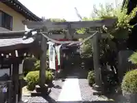 葛飾氷川神社の鳥居