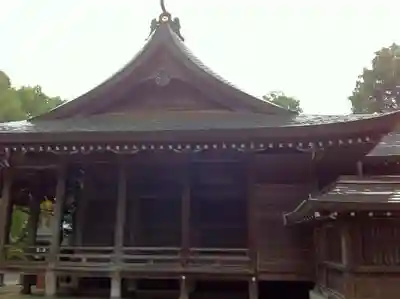 千栗八幡宮の本殿・本堂