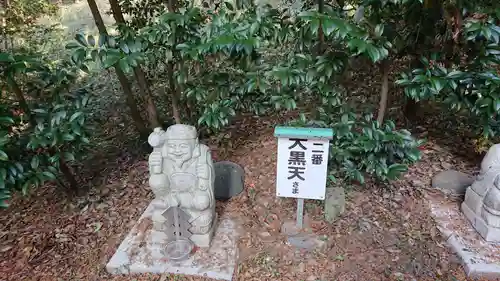 磐裂根裂神社の像