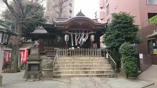 池尻稲荷神社の本殿・本堂