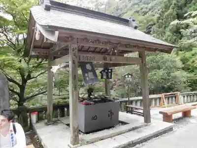 大山寺の手水舎