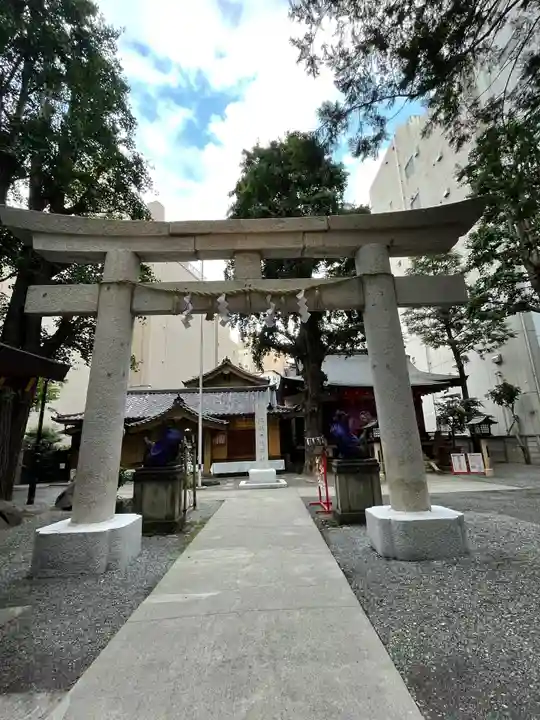 日本橋日枝神社の鳥居