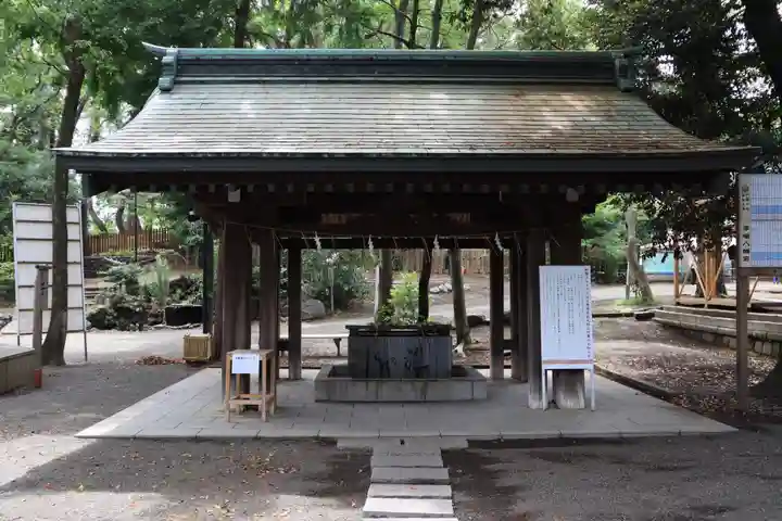 平塚八幡宮の手水舎
