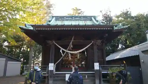 篠原八幡神社の本殿・本堂