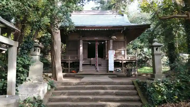 上諏訪社の本殿・本堂