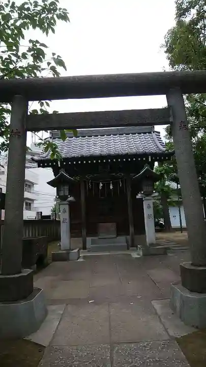 小村井 香取神社の鳥居