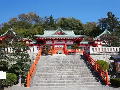 足利織姫神社の本殿