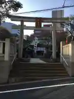 湯島御霊社の鳥居