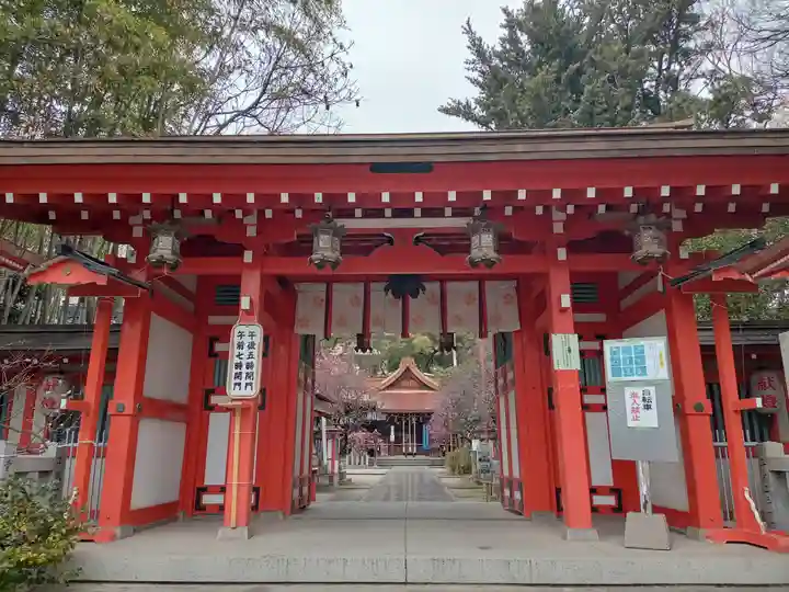 松山神社の山門・神門