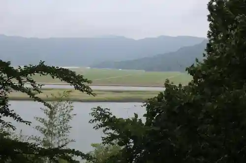 釣石神社の景色