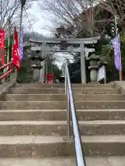 諏訪神社の鳥居