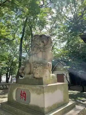碑文谷八幡宮の狛犬