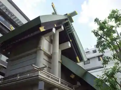 筑土八幡神社の本殿・本堂