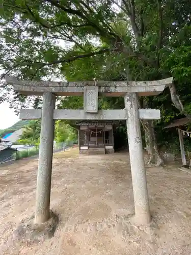 伊勢神社の鳥居