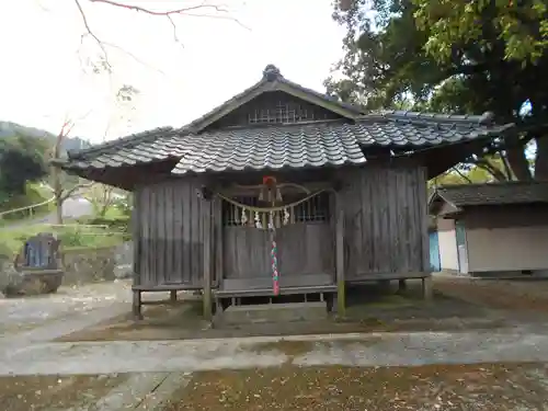 日羅将軍神社の本殿