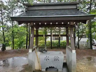 秋葉神社の手水舎