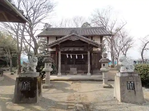 阿保神社の本殿・本堂