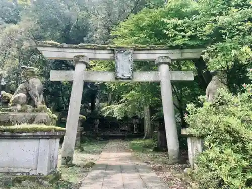 長谷部神社（加賀市）の鳥居