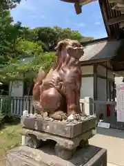 大洗磯前神社の狛犬