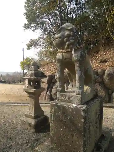 神前神社の狛犬