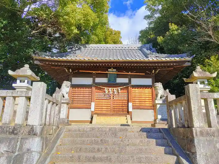内外神明社の本殿・本堂