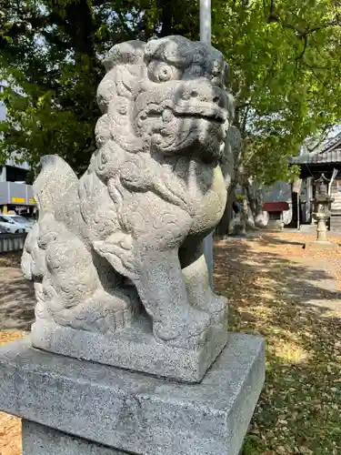 石田神社の狛犬