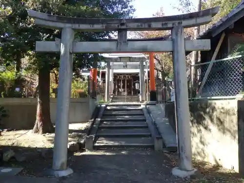 花山稲荷神社の鳥居