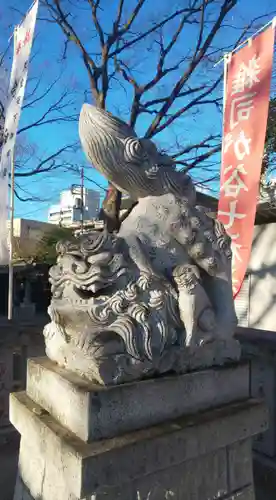 大鳥神社の狛犬