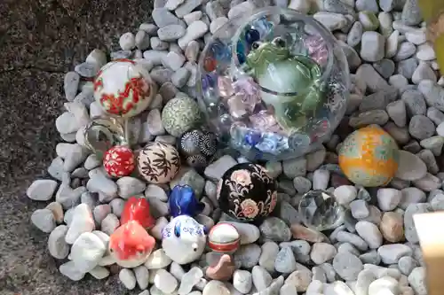 阿久津「田村神社」（郡山市阿久津町）旧社名：伊豆箱根三嶋三社の手水舎