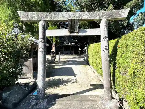 高瀬神社の鳥居