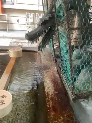 朝日神社の手水舎