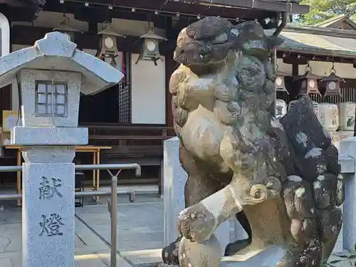 芦屋神社の狛犬