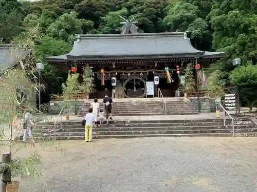 石見国一宮　物部神社の本殿・本堂