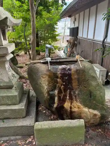 久佐々神社の手水舎
