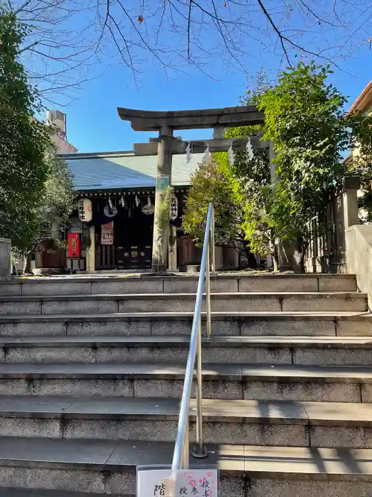 十番稲荷神社の鳥居
