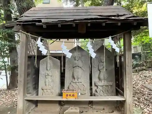 雪ケ谷八幡神社の仏像