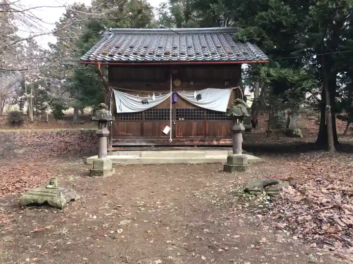 高杜神社(中社)の本殿・本堂
