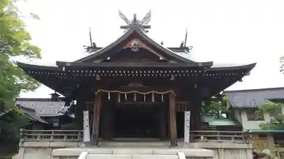 有礒正八幡宮の本殿・本堂