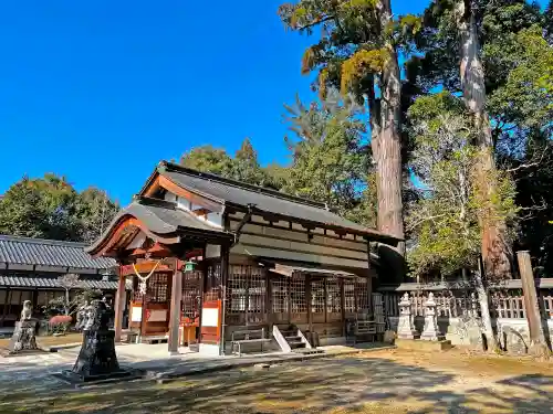 比自岐神社の本殿・本堂