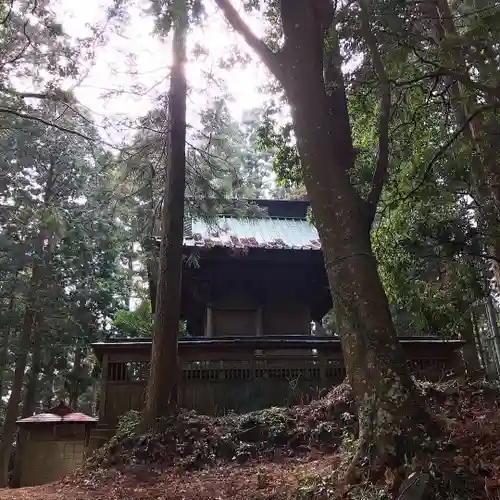 東金砂神社の本殿