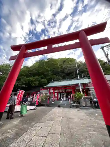 徳島眉山天神社の鳥居