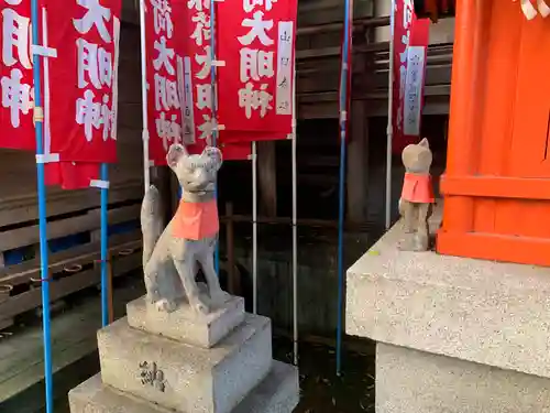 櫻木神社の狛犬